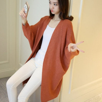 2020 Long Cardigan women Sweater Autumn