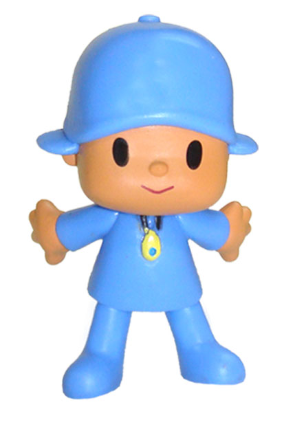 FIGURE POCOYO COMANSI and BULLYLAND ELLIY ,LOULA, Duck, FOR CHILDREN CUMPLEAÑO gift