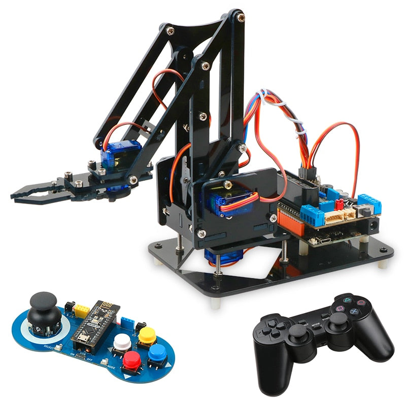 4DOF DIY Robot Arm Kit Educational Robotics Claw