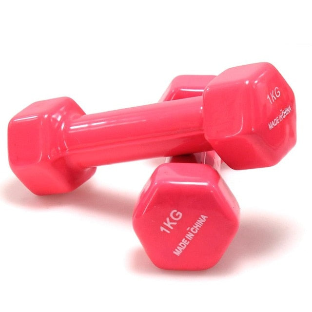 Set 2 Cufflinks clad Vinyl | Exercise Fitness | Traning in single home | Fitness | Weights 0.5-6Kg