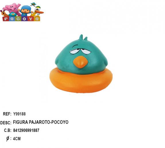 FIGURE POCOYO COMANSI and BULLYLAND ELLIY ,LOULA, Duck, FOR CHILDREN CUMPLEAÑO gift