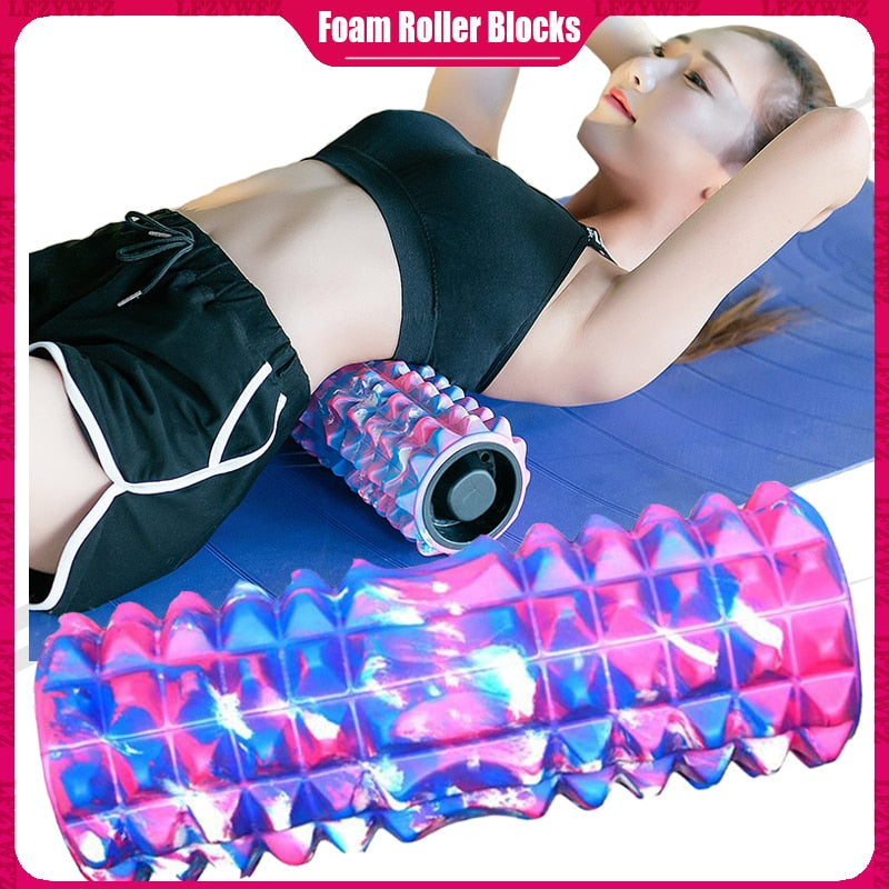 Yoga Block Fitness Equipment Eva Foam Roller Blocks Pilates Fitness Gym Exercises