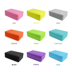 Yoga Block Props Foam Brick Stretching Aid Gym