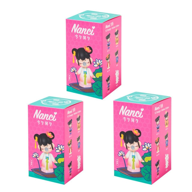 Robotime Blind Box Nanci 2 Generation Action Figure Toys for Children Girlfriend Birthdays gift ZBXX0