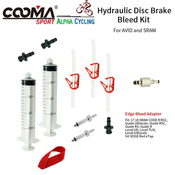 COOMA's Hydraulic Brake BLEED KIT for SRAM and AVID, V1.6 ; and Basic Tool kit V0.9 Wholesale link