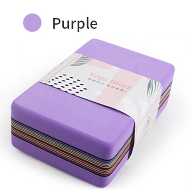 Yoga Block Set Blok EVA Foam Brick Sport Tools Alo Pillow Cork Bloque Roller Pilates Equipment Gym Fitness Accessories Blocos