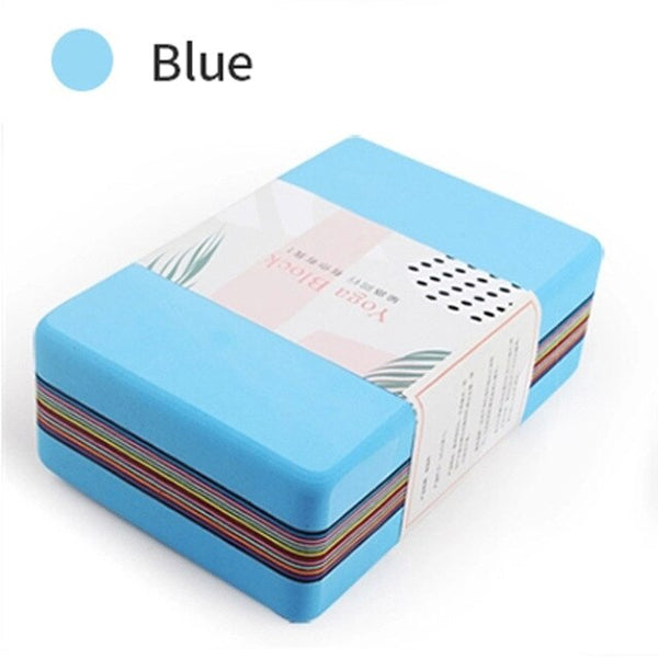 Yoga Block Set Blok EVA Foam Brick Sport Tools Alo Pillow Cork Bloque Roller Pilates Equipment Gym Fitness Accessories Blocos