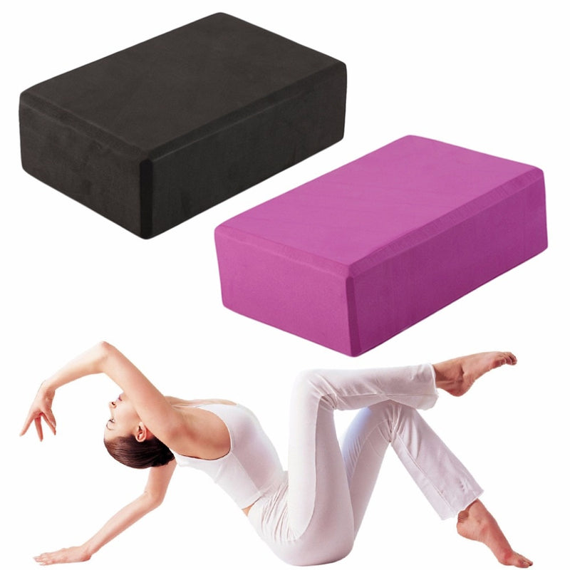 1 Piece Yoga Block Foam Brick Exercise Fitness Sport Indoor Yoga Props